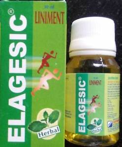 Elagesic Liniment Oil 60ml Elan Pharma India Pvt Ltd